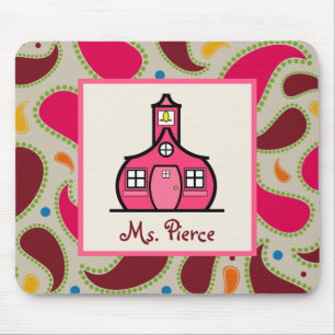 Schoolhouse / Paisley Teacher Muismat