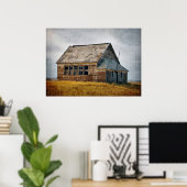  Schoolhouse Poster Print (Thuiskantoor)