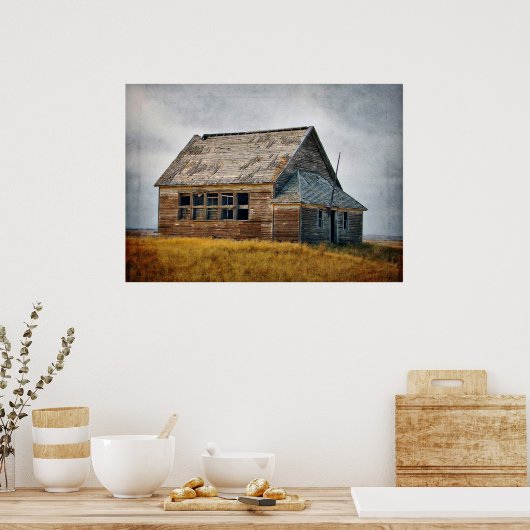  Schoolhouse Poster Print (Keuken)