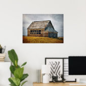  Schoolhouse Poster Print (Thuiskantoor)