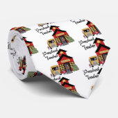 Schoolhouse Preschool leraar overhemden en cadeaus Stropdas (Opgerold)