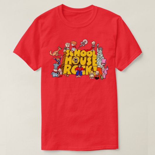 Schoolhouse Rock 1973 T-shirt (Design voorkant)