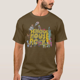 Schoolhouse Rock Logo met Characters Tanktop
