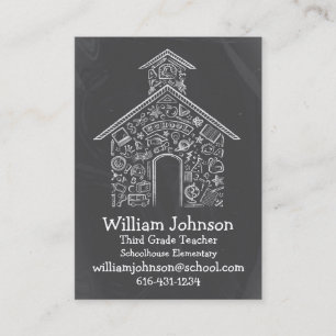 Schoolhouse Visitekaartje