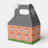 Schoolhuis gepersonaliseerde geschenkdoos bedankdoosjes (Voorkant Zijde)