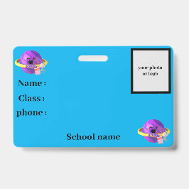 Schoolidentiteitskaart Badge