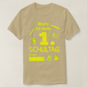 Schoolinschrijving 2020 populair schoolkind t-shirt (Design voorkant)