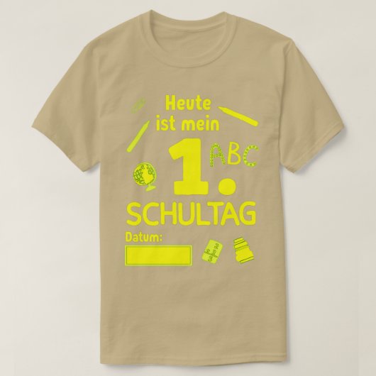 Schoolinschrijving 2020 populair schoolkind t-shirt (Design voorkant)
