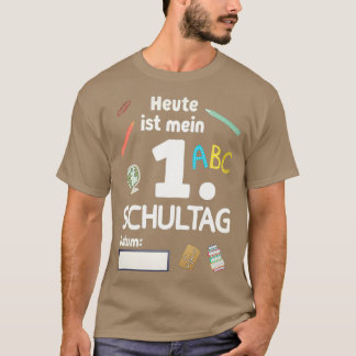 Schoolinschrijving 2020 schoolkind 1 t-shirt