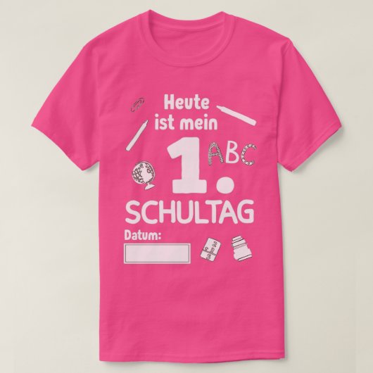 Schoolinschrijving 2020 schoolkind overlandpark 2 t-shirt (Design voorkant)