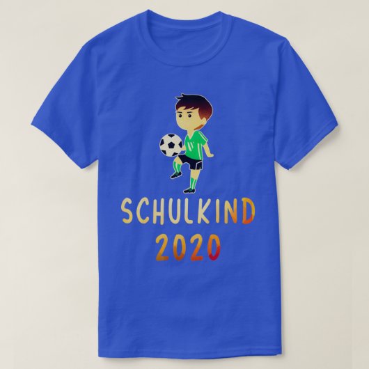 Schoolinschrijving 2020-schoolkind t-shirt (Design voorkant)