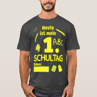 Schoolinschrijving 2020 schoolklas 1 t-shirt