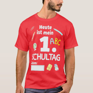 Schoolinschrijving begin schoolkind 31 t-shirt