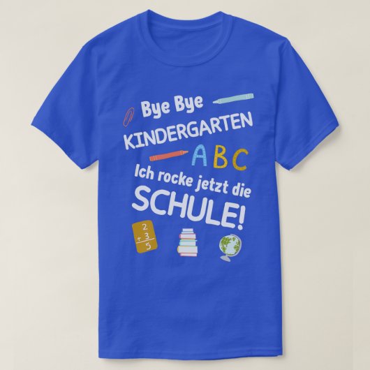 Schoolinschrijving begin schoolkind 56 t-shirt (Design voorkant)