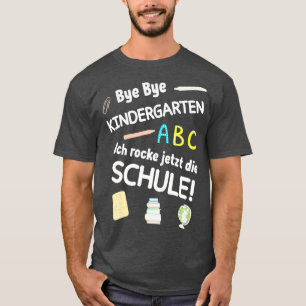 Schoolinschrijving begin schoolkind 5 t-shirt