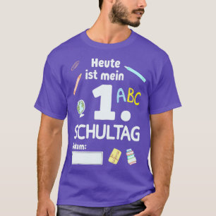 Schoolinschrijving begin schoolkind 66 t-shirt