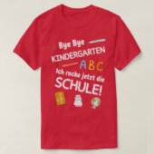 Schoolinschrijving begin schoolkind 68 t-shirt (Design voorkant)