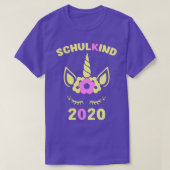 Schoolinschrijving begin schoolkind C T-shirt (Design voorkant)