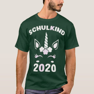 Schoolinschrijving begin schoolkind deandra 1 t-shirt