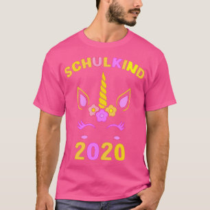 Schoolinschrijving begin schoolkind grappig 1 t-shirt