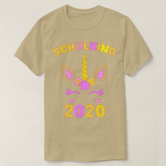 Schoolinschrijving begin schoolkind grappig 7 t-shirt (Design voorkant)
