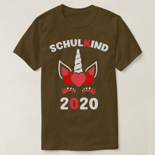 Schoolinschrijving begin schoolkind kinder 4 t-shirt (Design voorkant)