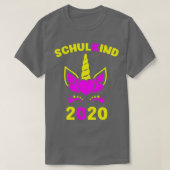 Schoolinschrijving begin schoolkind oud t-shirt (Design voorkant)