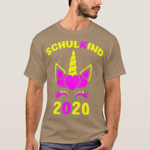 Schoolinschrijving begin schoolkind oude Klassiek T-shirt