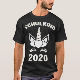 Schoolinschrijving begin van de schoolklas 1 t-shirt