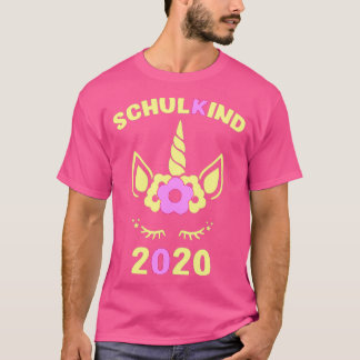 Schoolinschrijving begin van schoolgaande jeugd t-shirt