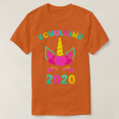 Schoolinschrijving begin van schoolkind 3 t-shirt (Design voorkant)