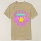 Schoolinschrijving start schoolkinderretro 2 t-shirt (Design voorkant)