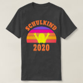 Schoolinschrijvingsbegin  school t-shirt (Design voorkant)