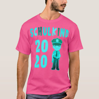 Schoolinschrijvingspolitie schoolonderwijzer t-shirt