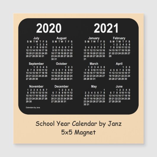 Schooljaar 2020-2021 Agenda van Janz Wheat Neon (Voorkant)