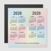 Schooljaar 2028-2029 Rainbow-agenda van Janz (Voorkant / Achterkant)