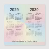 Schooljaar 2029-2030 Rainbow-agenda van Janz (Voorkant)