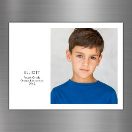 Schooljaar Keepsake Fotomagneet