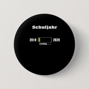 Schooljaar Laadbalk Ronde Button 5,7 Cm