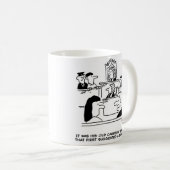 Schooljongen na loopbaanadvies koffiemok (Voorkant rechts)