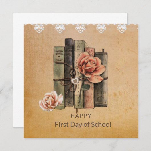 schoolkaart (Voorkant / Achterkant)