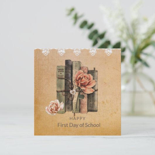 schoolkaart (Staand voorkant)