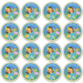 Schoolkaartjes Hallo derde klas! Sticker (Voorkant)