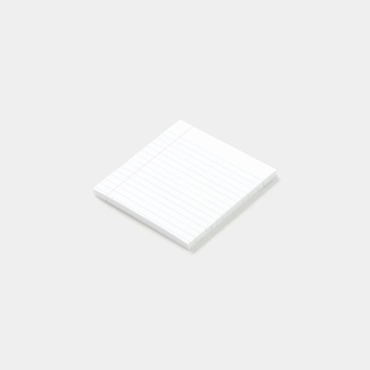 Schoolkaartjes Post-it® Notes (Schuin)