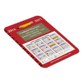 Schoolkalender Magneet (Rechterzijde)