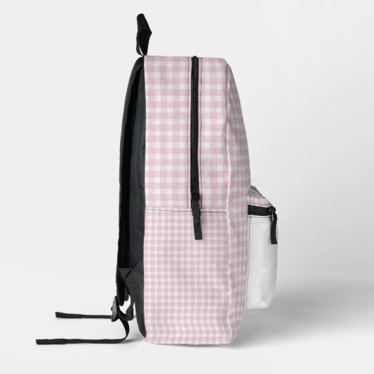 schoolkam | Grade School Gingham Bedrukte Rugzak (Links)