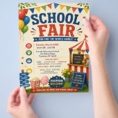 Schoolkermis Flyer (Hand)