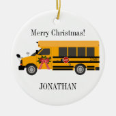 Schoolkinderen - Speciaal Ornament van keramiek (Voorkant)