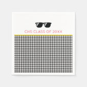 Schoolklas van 2025 Zonnebril Afstudeerfeest Servet (Voorkant)