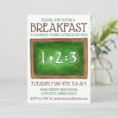 Schoolklaslokaal Chalkboard lerarenwaardering Kaart (Staand voorkant)